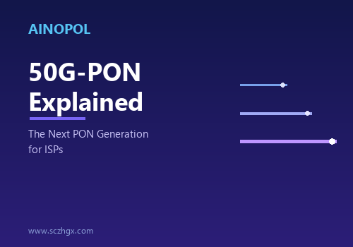 50G-PON Explained: What the Next PON Generation Means for ISPs