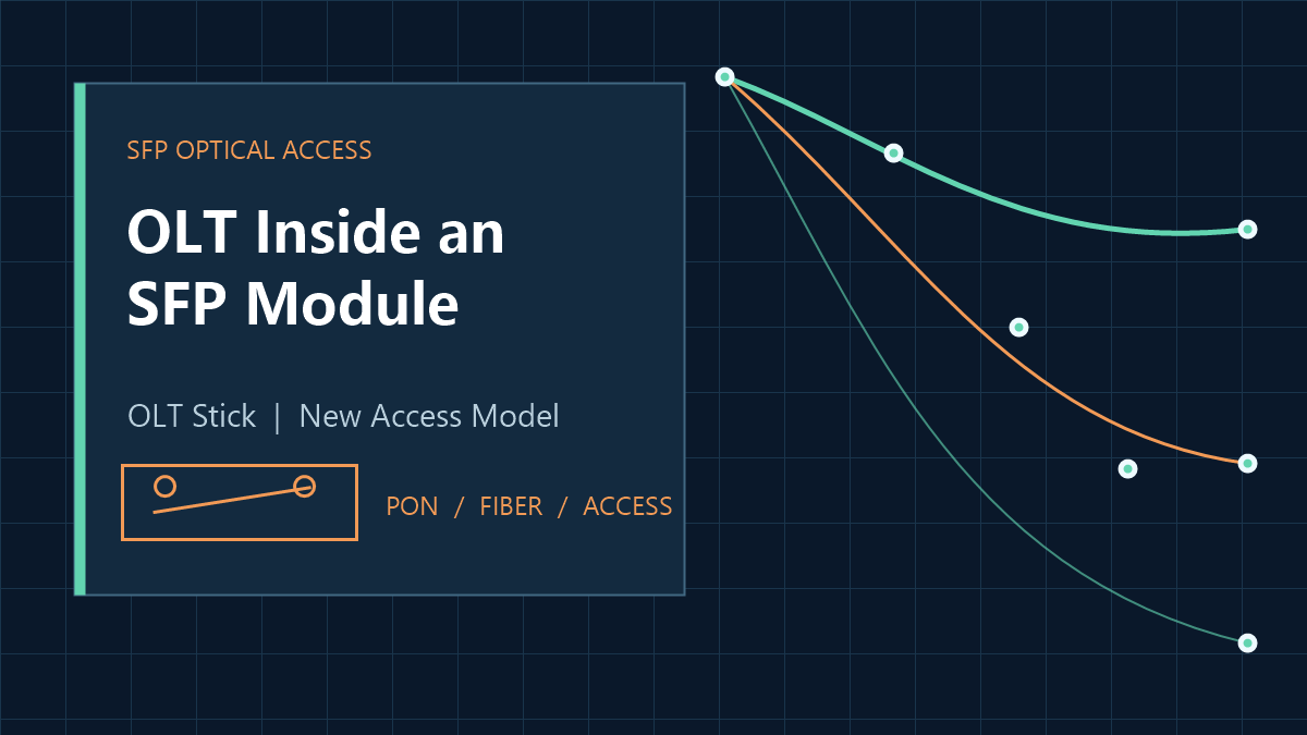 Putting an OLT into an SFP Optical Module? A New Approach to All-Optical Network Access