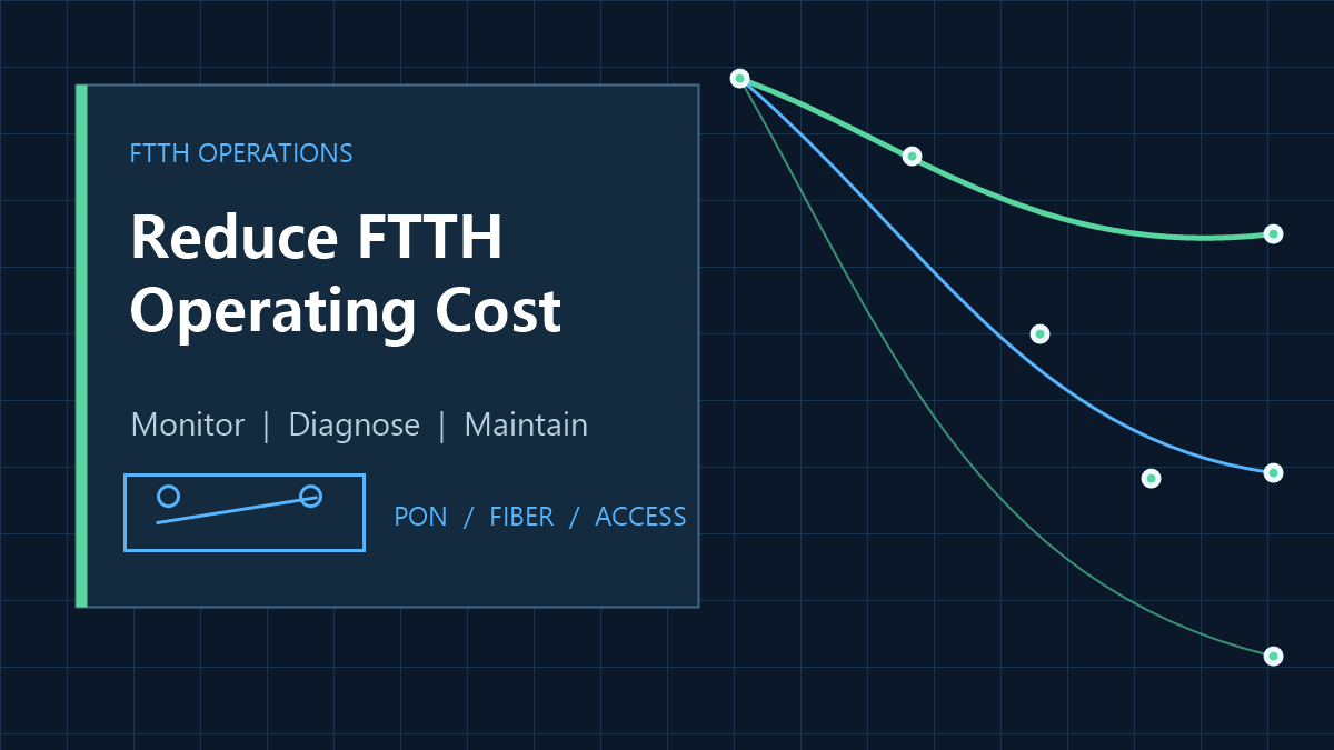 Why Your FTTH Network Operating Costs Keep Climbing — and What Small ISPs Can Do